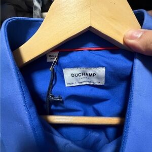 Duchamp Men's Shirt Jacket - Bright Blue
